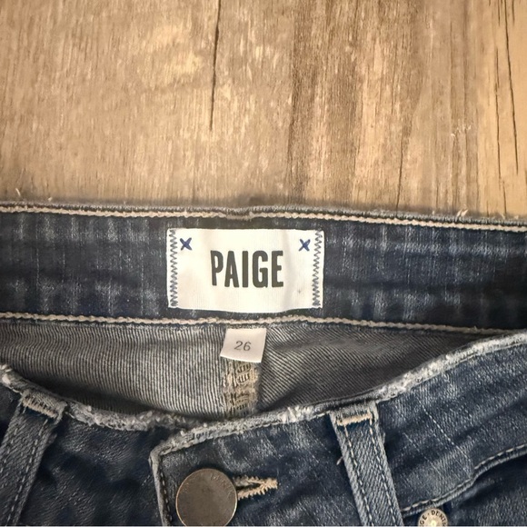 PAIGE | Women’s Skinny Jeans Distressed 26 - Picture 3 of 7